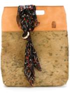 Ermanno Gallamini Scarf Detail Tote
