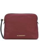 Burberry Zipped Pouch - Red