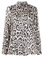 Just Cavalli Leopard Print Shirt - Neutrals