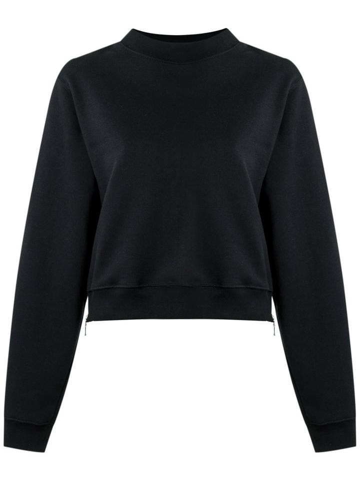 Reinaldo Lourenço - Sweatshirt - Women - Cotton - 36, Black, Cotton