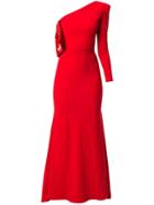 Alex Perry Atlas Evening Dress - Red
