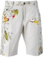Dolce & Gabbana Bird Print Chino Shorts