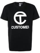 Telfar - Customer T-shirt - Men - Cotton - Xl, Black, Cotton
