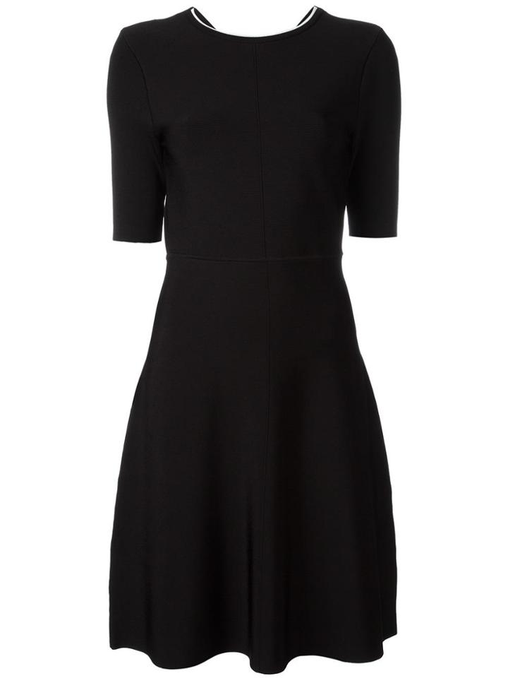 Victoria Victoria Beckham Flared Dress - Black