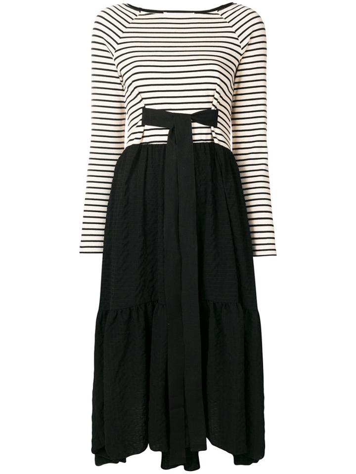 See By Chloé Boat Neck Dress - White
