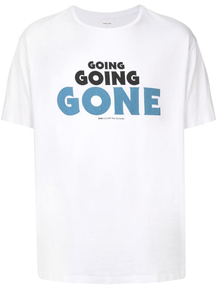 Wood Wood Ggg T-shirt - White