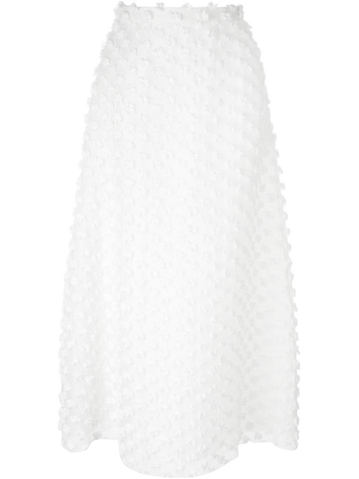 Rochas Appliqué A-line Maxi Skirt
