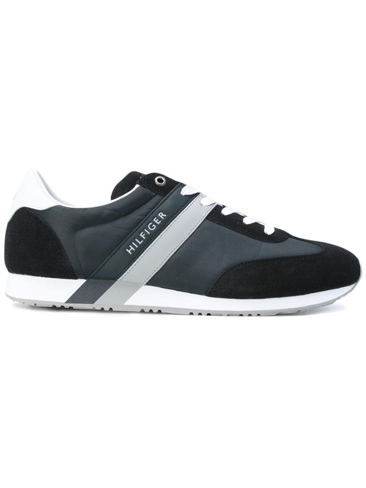 Tommy Hilfiger Panelled Sneakers - Blue