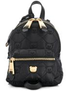 Moschino Small Teddy Quilted Backpack - Black