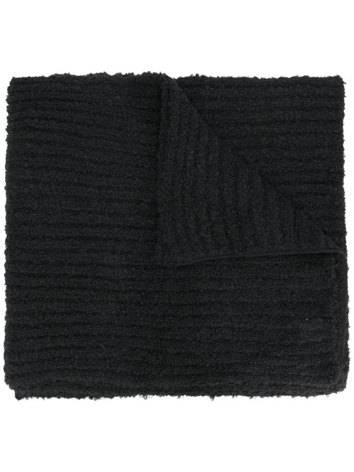 Faith Connexion Knitted Scarf - Black