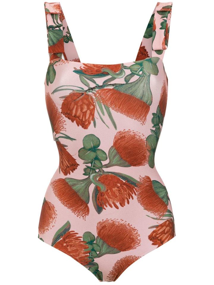 Adriana Degreas Fiore Swimsuit - Pink