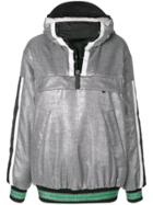 No Ka' Oi Oversized Padded Pullover Jacket - Grey
