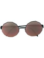 Mykita - Veruschka Sunglasses - Men - Metal (other) - One Size, Blue, Metal (other)