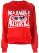 Stella Mccartney No Smile No Service Sweater - Red