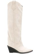 Mm6 Maison Margiela Stivali Knee-length Boots - Nude & Neutrals