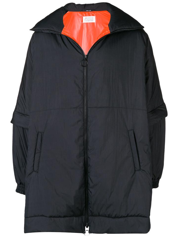 Maison Margiela Oversize Zip Jacket - Black