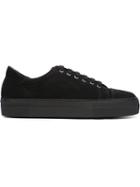Comme Des Garçons Shirt Classic Lace-up Sneakers, Men's, Size: 40, Black, Calf Suede/leather/rubber