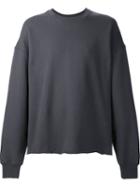 Fear Of God Long Sleeve Crewneck Sweatshirt, Men's, Size: Xl, Grey, Cotton