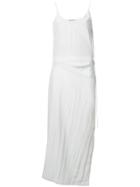Nehera V-neck Long Dress - Grey