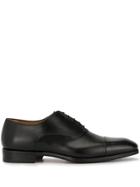 Magnanni Cap-toe Oxford Shoes - Black