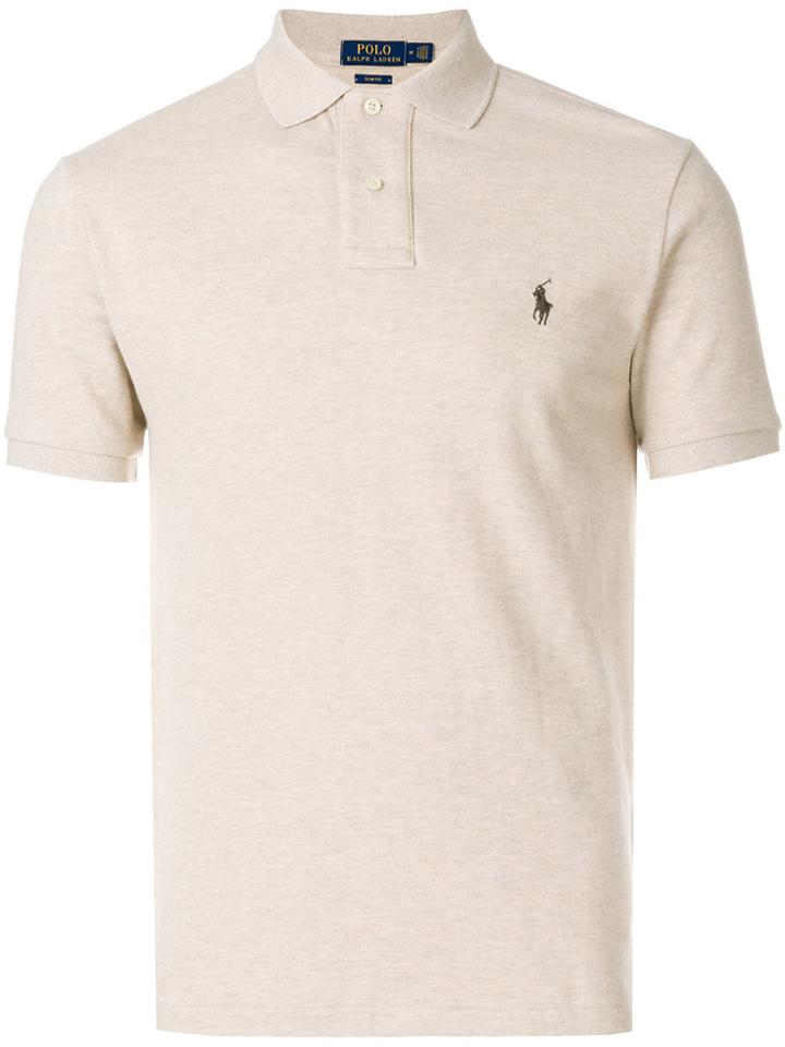 Polo Ralph Lauren Slim-fit Polo Shirt - Nude & Neutrals