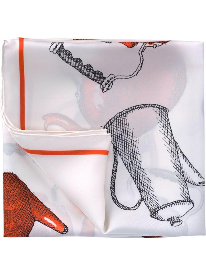 Olympia Le-tan Ozu Silk Scarf