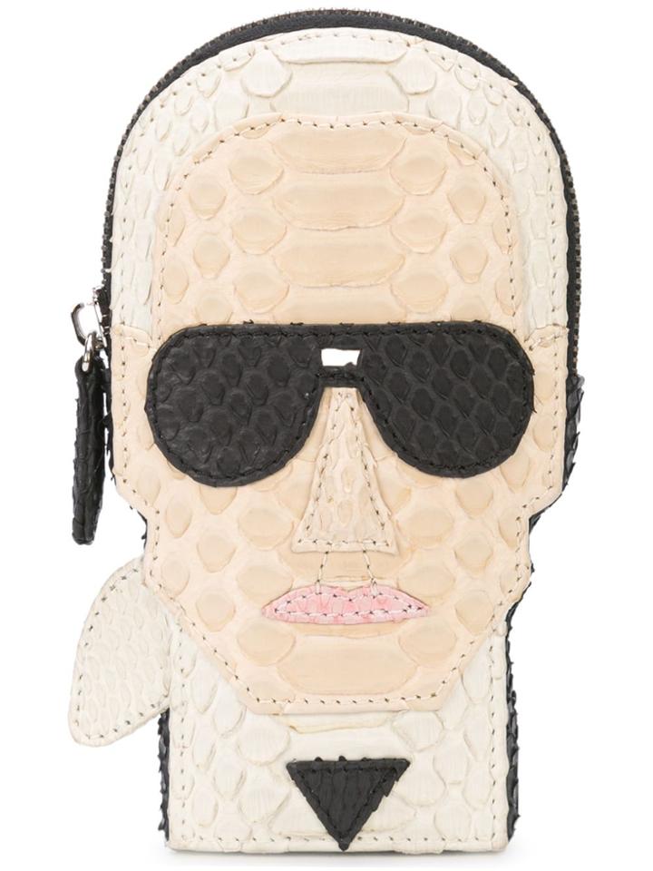 Gelareh Mizrahi Karl Lagerfeld Wallet - White