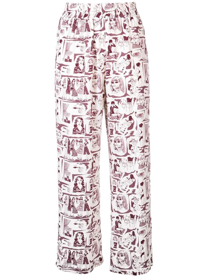 Reformation Ascher Trousers - White