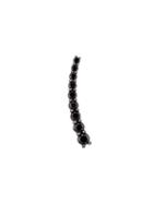 Alinka 'dasha' Black Diamond Right Side Large Slider Earring, Women's, Metallic
