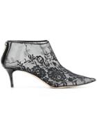 Christopher Kane Plastic Lace Ankle Boot - Black