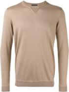 Laneus Plain Sweatshirt, Men's, Size: 50, Nude/neutrals, Silk/cashmere