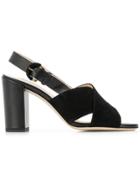 Tod's Block Heel Sandals - Black