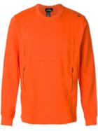 Stone Island Shadow Project Flank Pocket Crew Neck Sweatshirt - Yellow