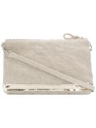 Vanessa Bruno Sequin Mini Crossbody Bag - Nude & Neutrals