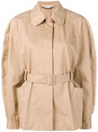 Stella Mccartney Belted Trench Jacket - Neutrals