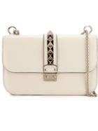 Valentino 'glam Lock' Shoulder Bag, Women's, White
