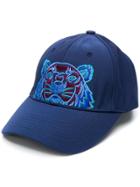 Kenzo Tiger Patch Cap - Blue