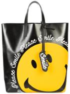 Joshua Sanders Smiley Face Tote Bag - Black