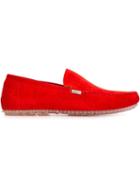 Kenzo Angelo Loafers, Men's, Size: 44, Red, Leather/rubber