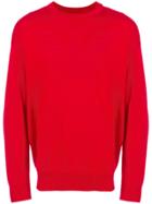 Emporio Armani Logo Sweatshirt - Red