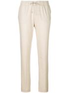 Fabiana Filippi Knitted Slim Fit Trousers - Nude & Neutrals