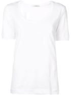 Adam Lippes Scoop Neck T-shirt - White