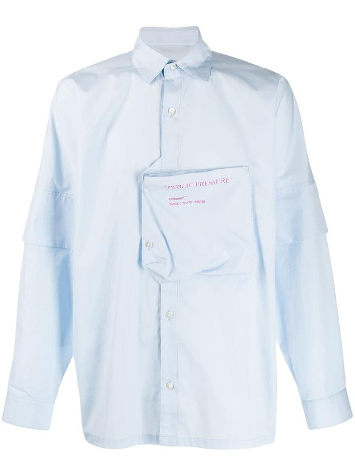 Poliquant Public Pressure Shirt - Blue
