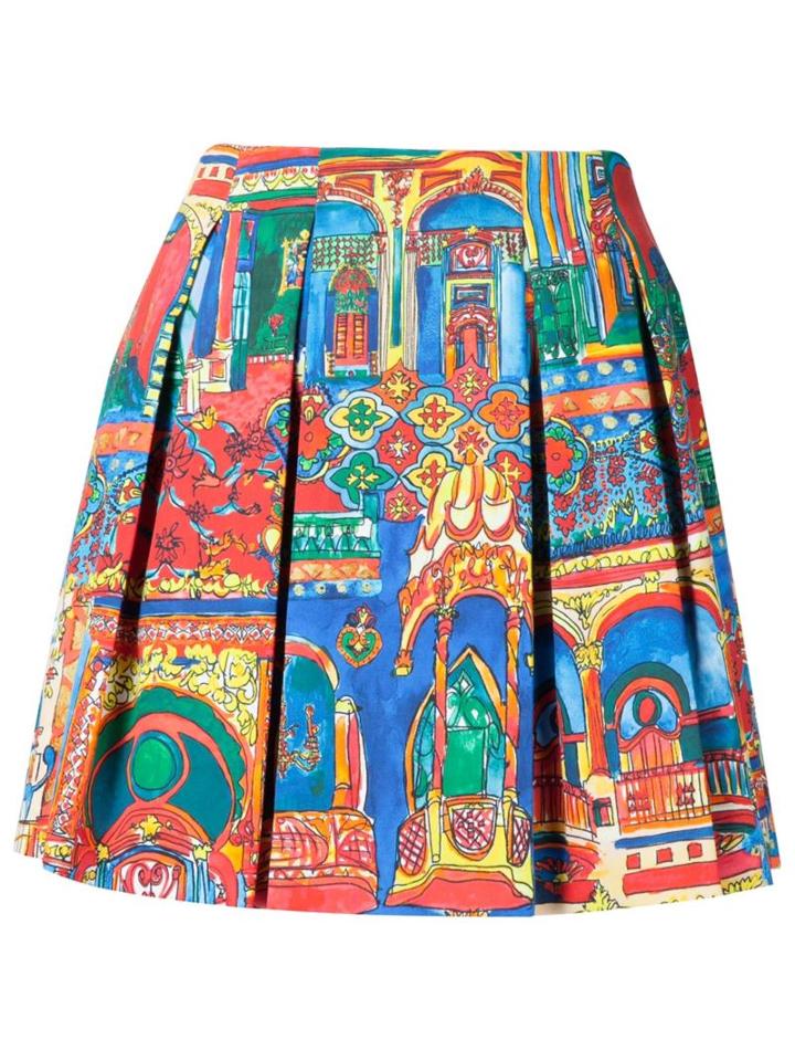 Alice+olivia 'havana Town' Printed Skirt