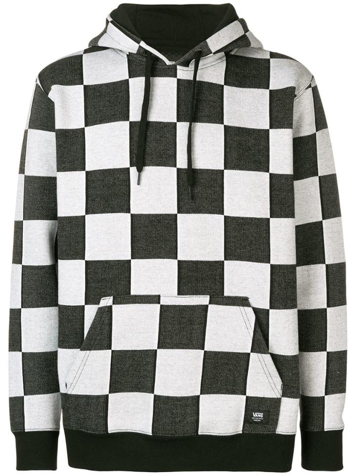 Vans Square Check Hoodie - Black