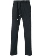 Pence Contrast Stripe Trousers - Black
