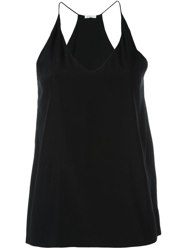 6397 Slip Cami Top, Women's, Size: Large, Black, Spandex/elastane/silk
