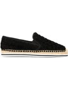 Tory Burch Rose Appliqué Espadrilles