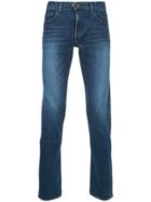 N. Hoolywood Double Button Skinny Jeans - Blue
