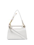 Givenchy White Whip Small Leather Shoulder Bag